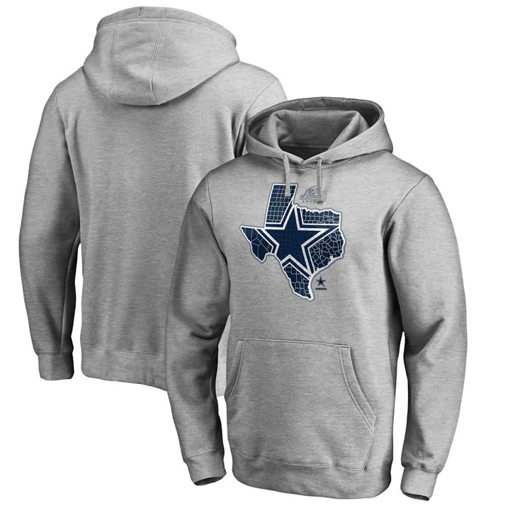 Men's Cowboys Gray 2018 NFL Playoffs Pullover Hoodie,We sell and wholesale Men's Cowboys Gray 2018 NFL Playoffs Pullover Hoodie on line form chian!